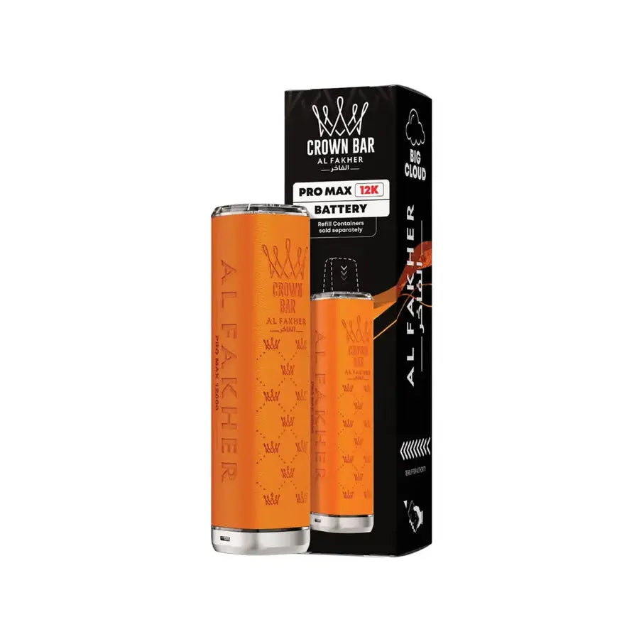 Al Fakher Crown Bar Pro Max 12K Prefilled Pod Kit Orange