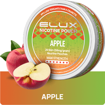 Apple Nicotine Pouches By Elux