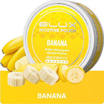 Banana Nicotine Pouches By Elux