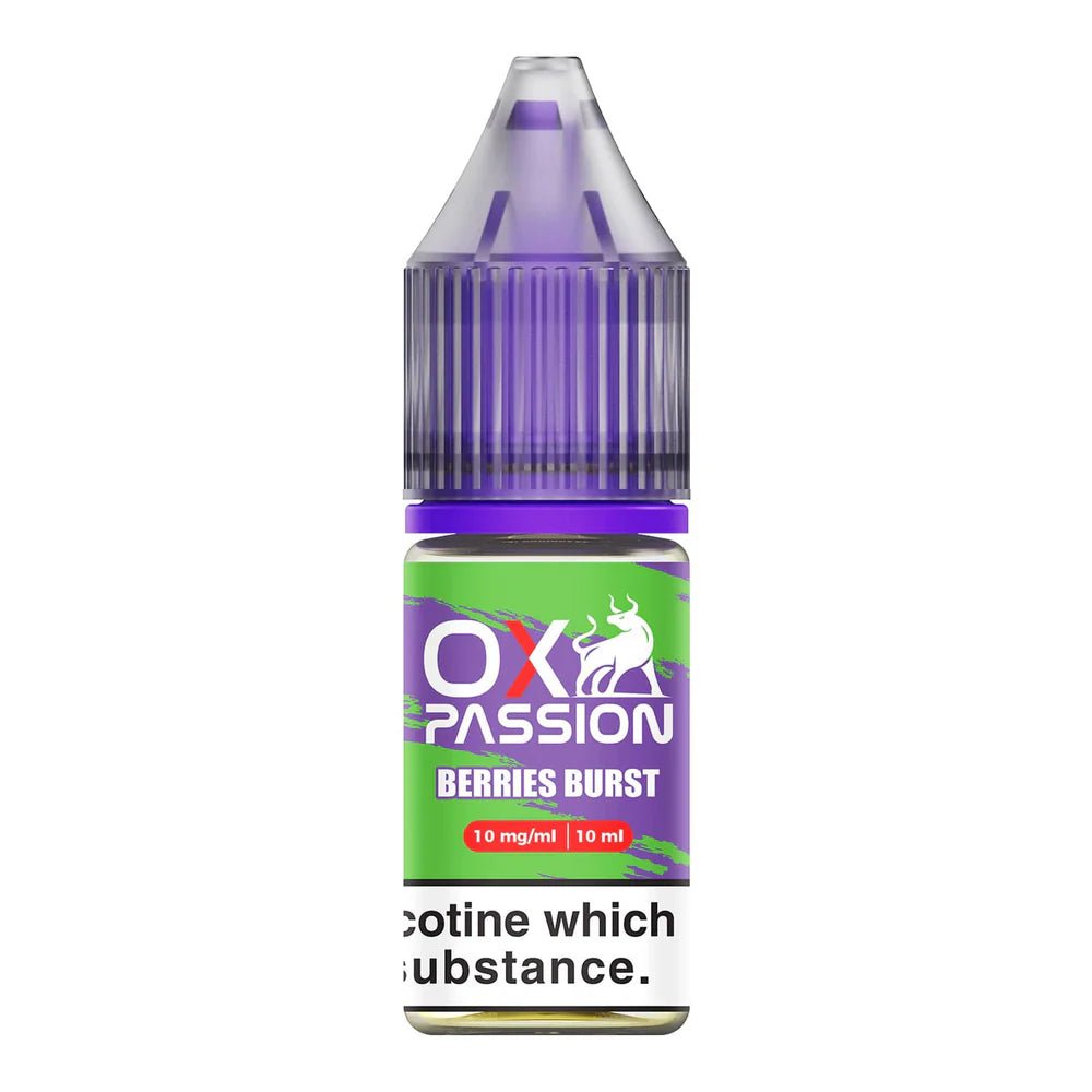 Berries Burst Nic Salt E-Liquid by Ox Passion - EUK