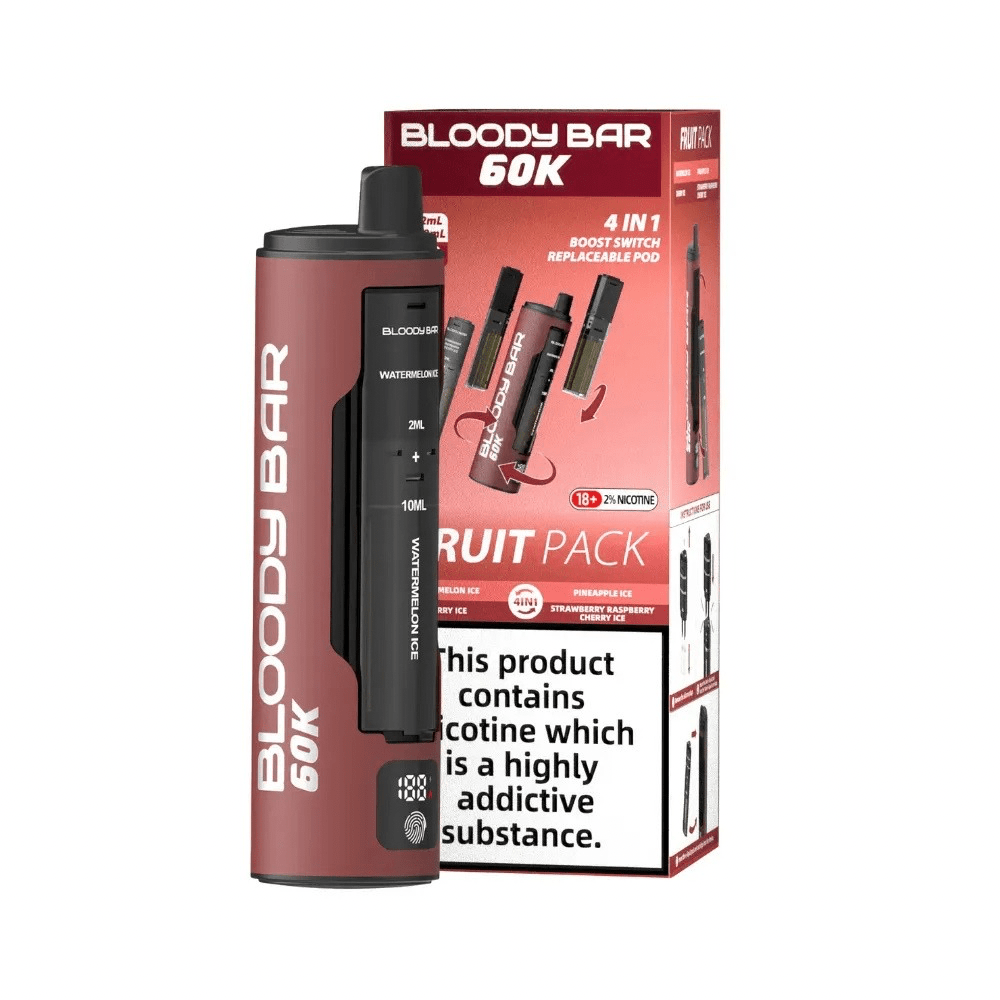 Bloody Bar 60K Prefilled Pod Kit Fruit Pack - EUK