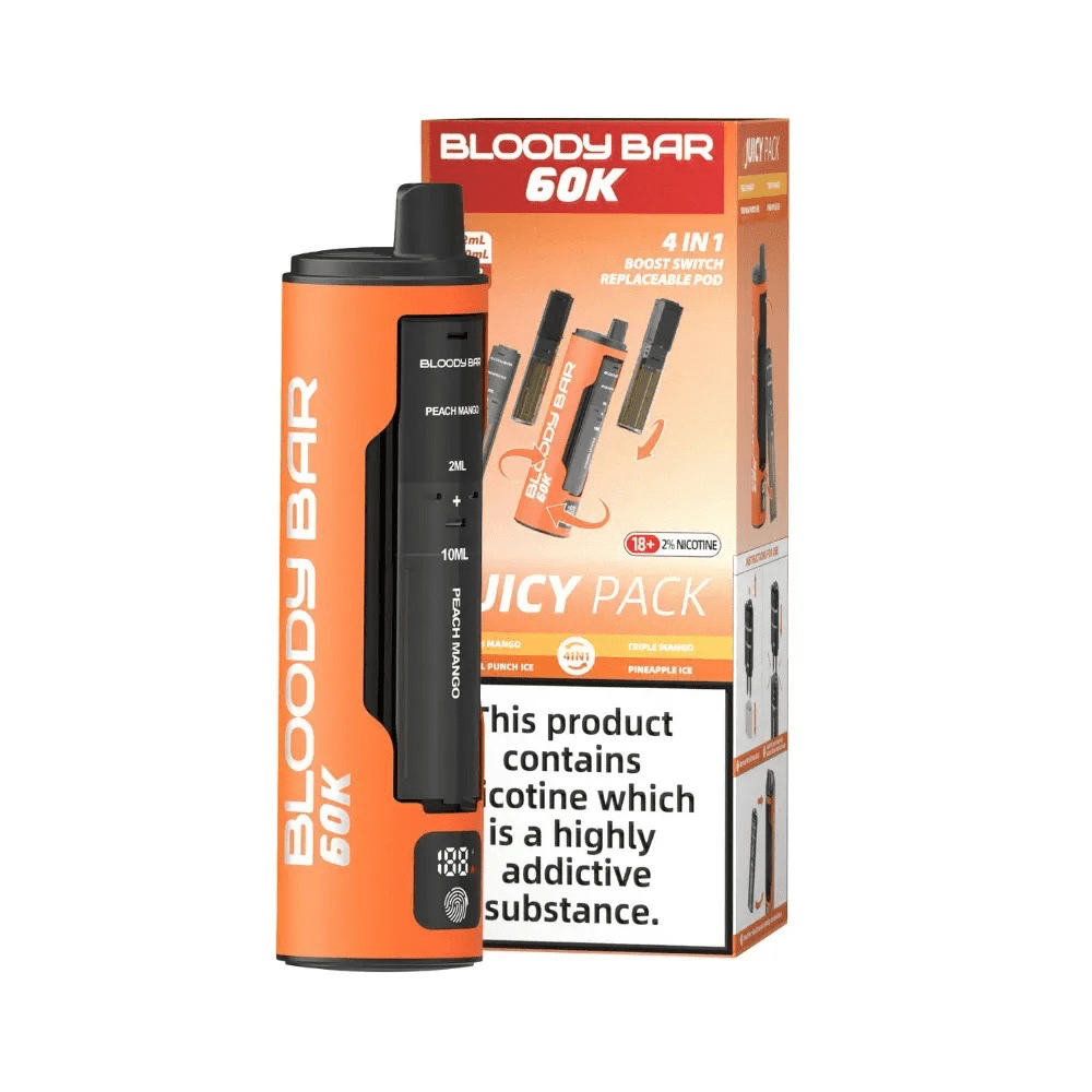 Bloody Bar 60K Prefilled Pod Kit Juicy Pack - EUK
