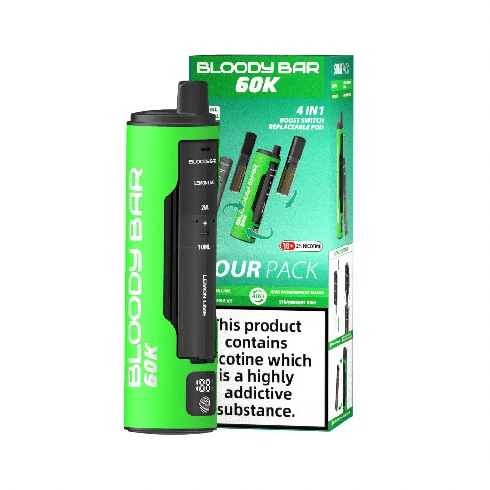 Bloody Bar 60K Prefilled Pod Kit Sour Pack - EUK
