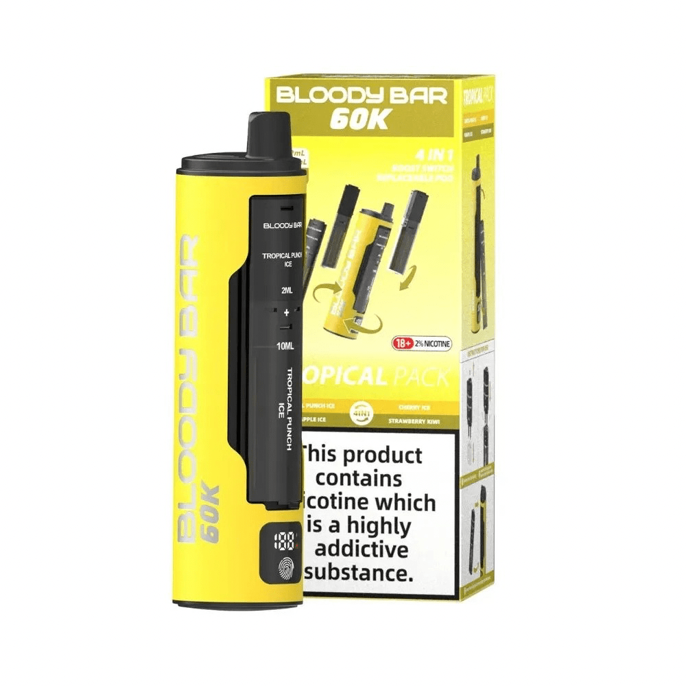 Bloody Bar 60K Prefilled Pod Kit Tropical Pack - EUK