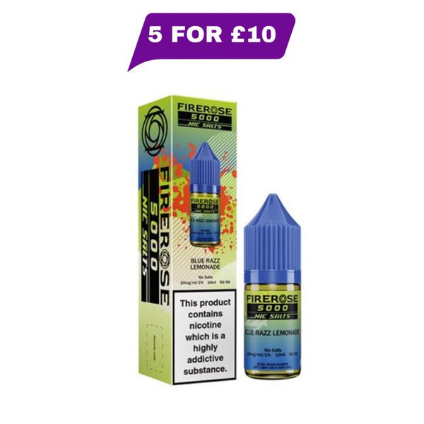 Blue Razz Lemonade Nic Salt E-Liquid By Firerose