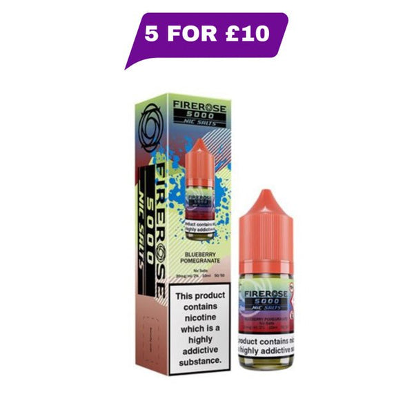 Blueberry Pomegranate Nic Salt E-Liquid By Firerose