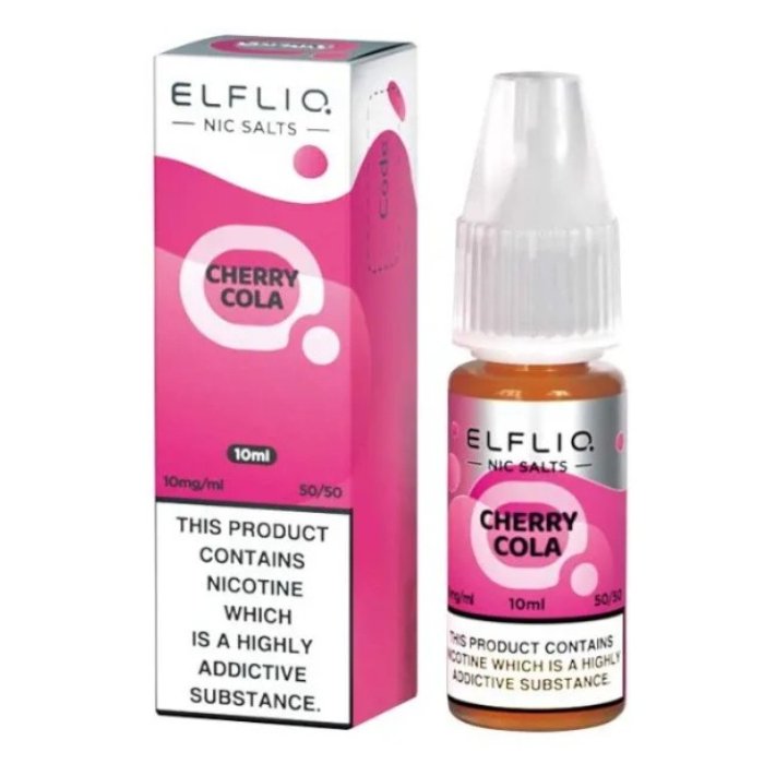 Cherry Cola Elf Bar Elfliq Nic Salt E-Liquid - EUK