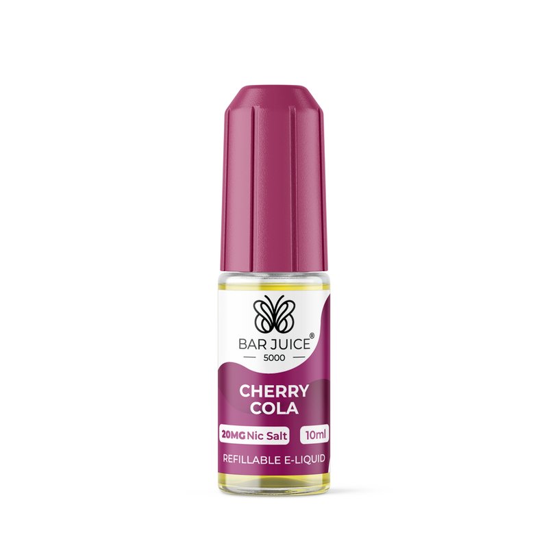 Cherry Cola Nic Salt E-Liquid by Bar Juice 5000 - EUK