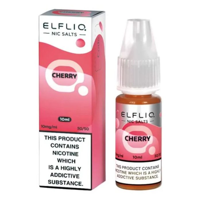 Cherry Elf Bar Elfliq Nic Salt E-Liquid - EUK