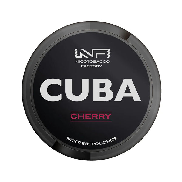 Cherry Nicotine Pouches by Cuba Black