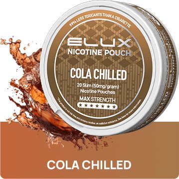 Cola Chilled Nicotine Pouch By Elux - EUK