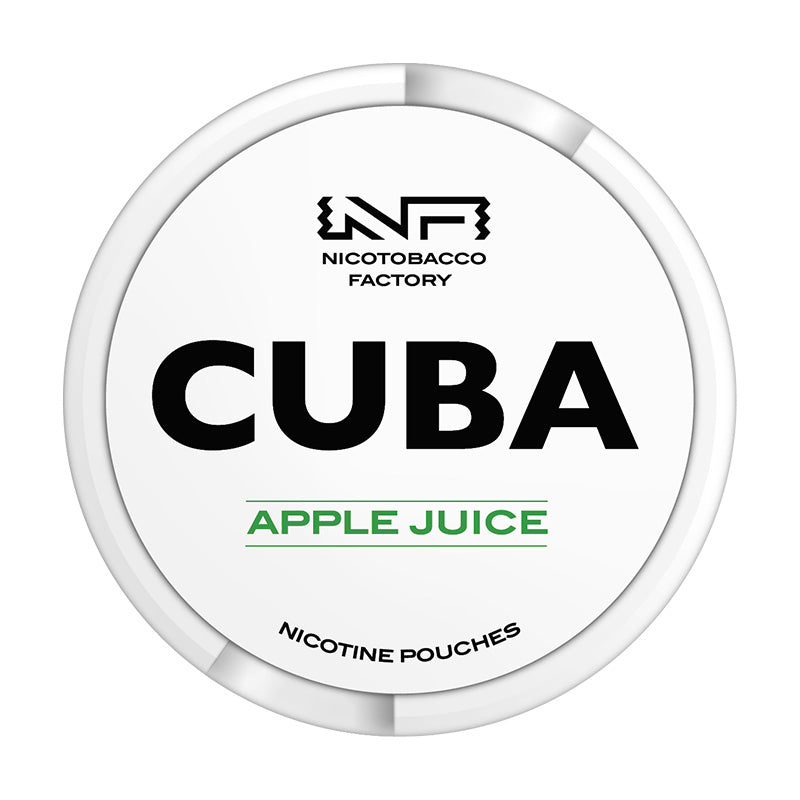 Apple Juice Nicotine Pouches by Cuba White 16mg