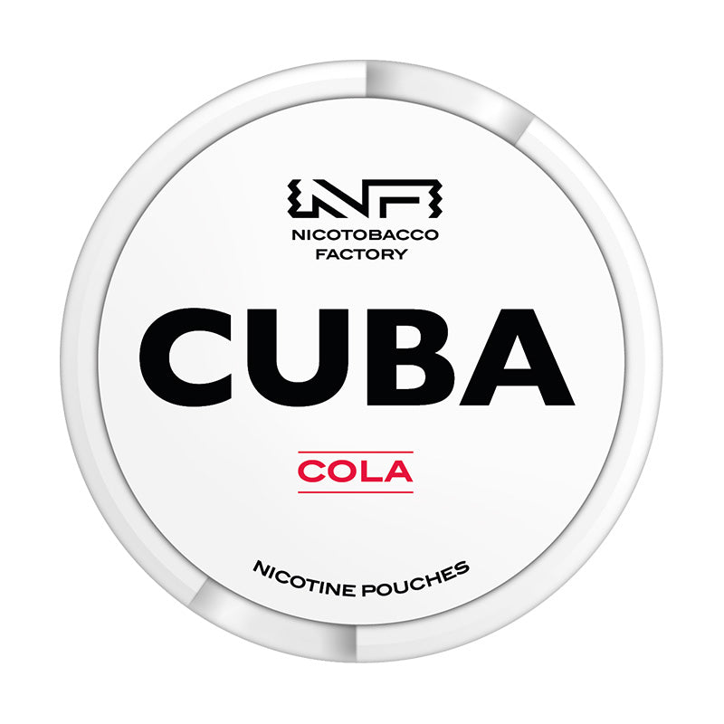 Cola Nicotine Pouches by Cuba White 16mg