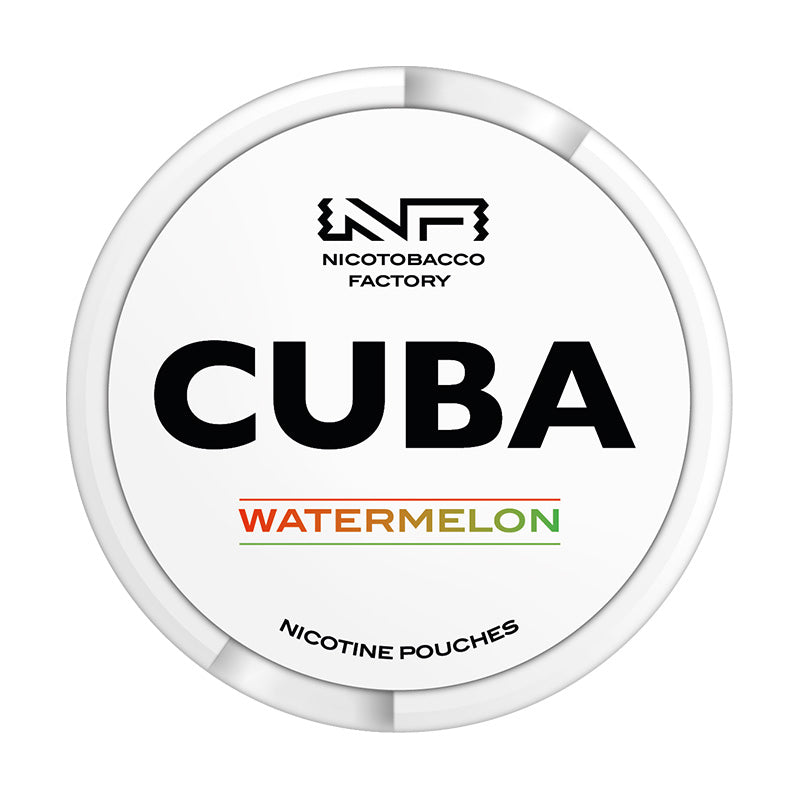 Watermelon Nicotine Pouches by Cuba White 16mg