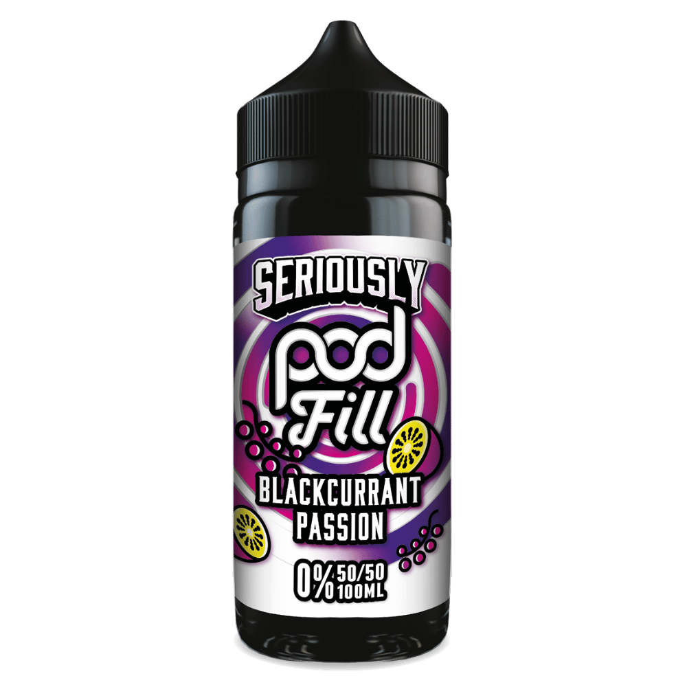 Doozy Pod Fill 100ml E - Liquid Shortfill Blackcurrant Passion - EUK