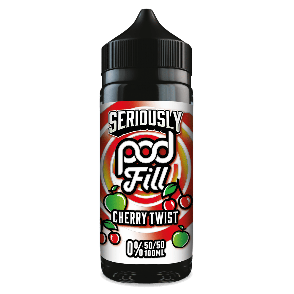 Doozy Pod Fill 100ml E - Liquid Shortfill Cherry Twist - EUK