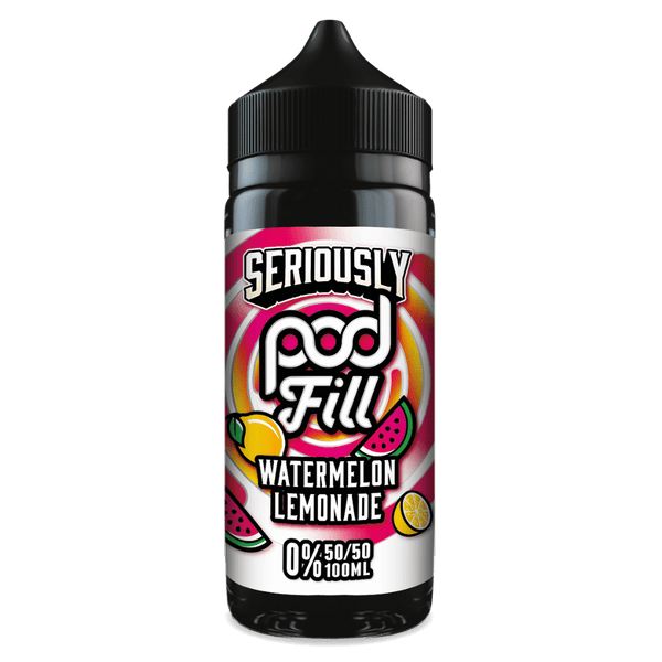 Doozy Pod Fill 100ml E-Liquid Shortfill Watermelon Lemonade