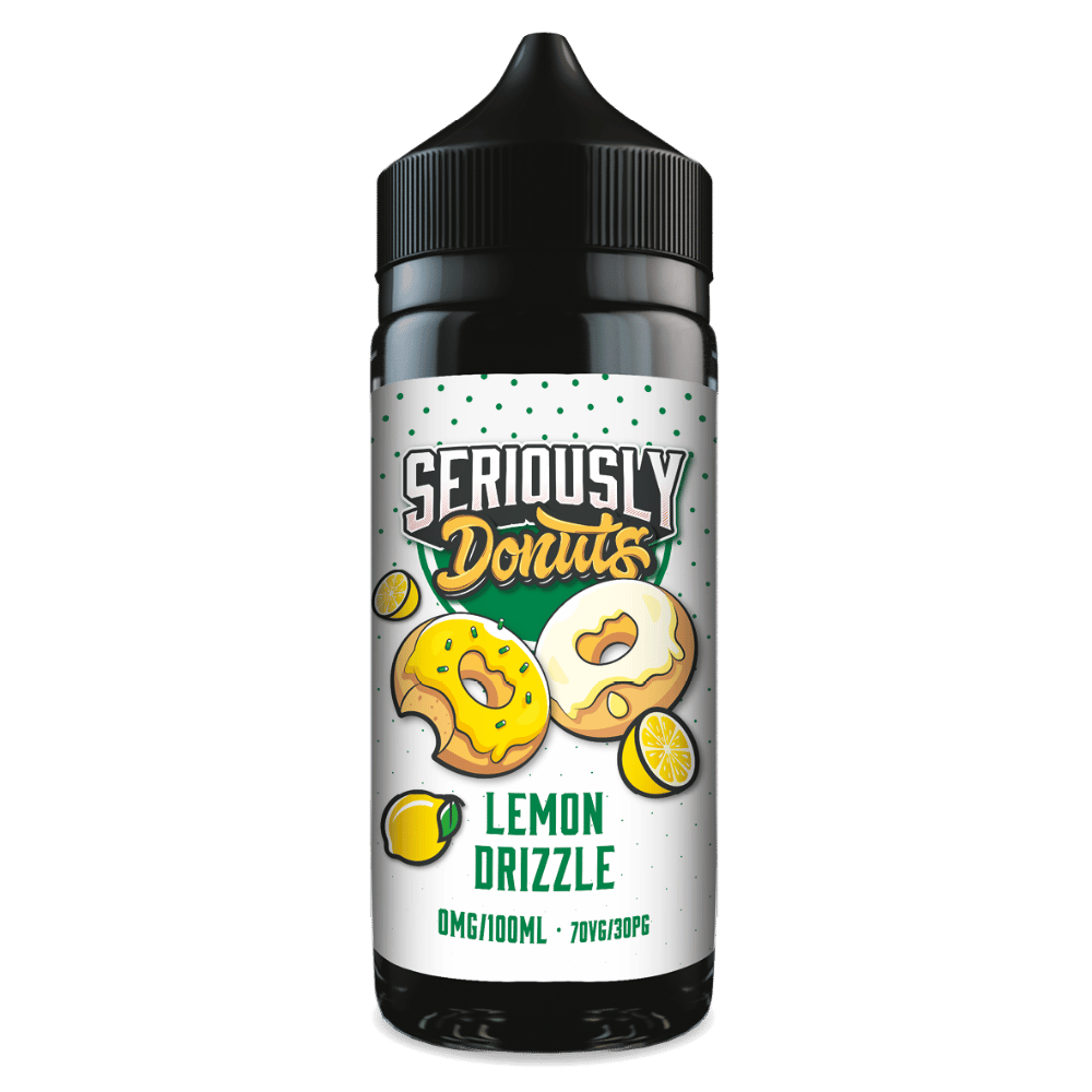 Doozy Seriously Donuts 100ml E - Liquid Shortfill Lemon Drizzle - EUK