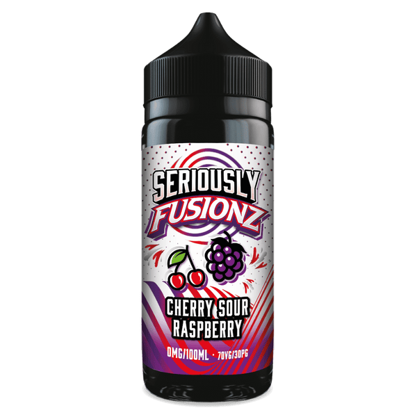 Doozy Seriously Fusionz 100ml E-Liquid Shortfill Cherry Sour Raspberry