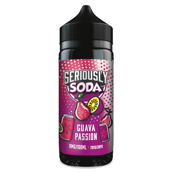 Doozy Seriously Soda 100ml E-Liquid Shortfill Guava Passion