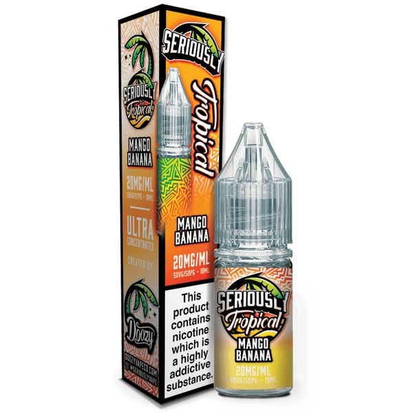 Doozy Seriously Tropical Nic Salt E-Liquid Mango Banana