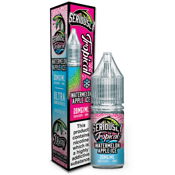 Doozy Seriously Tropical Nic Salt E-Liquid Watermelon Apple Ice