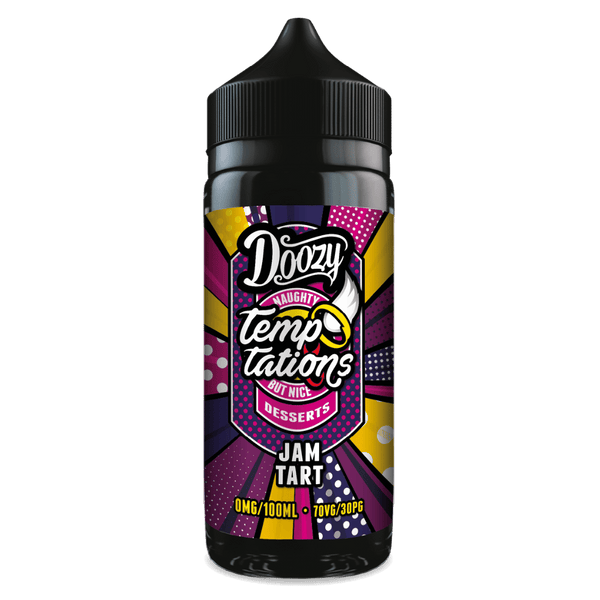 Doozy Temptations 100ml E-Liquid Shortfill Jam Tart
