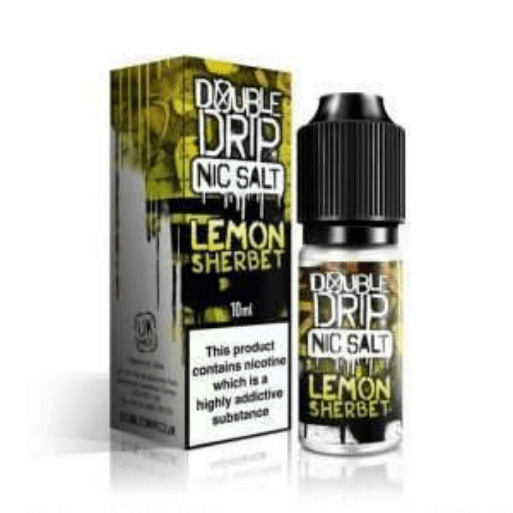 Double Drip Nic Salt E - Liquid Lemon Sherbet - EUK