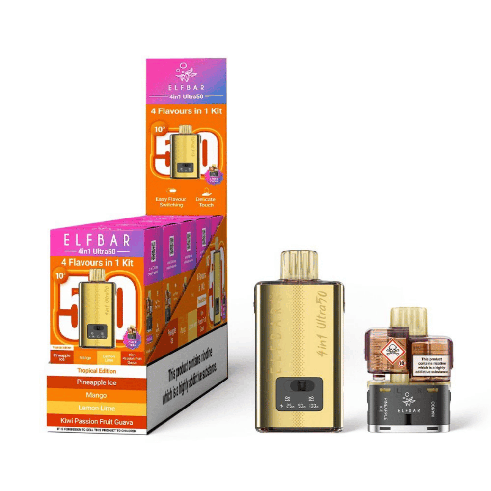 Elf Bar 4in1 Ultra 50 Prefilled Pod Kit Tropical Edition - EUK