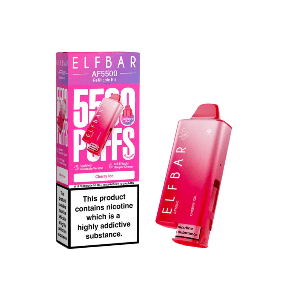 Elf Bar AF5500 Prefilled Kit Cherry Ice - EUK