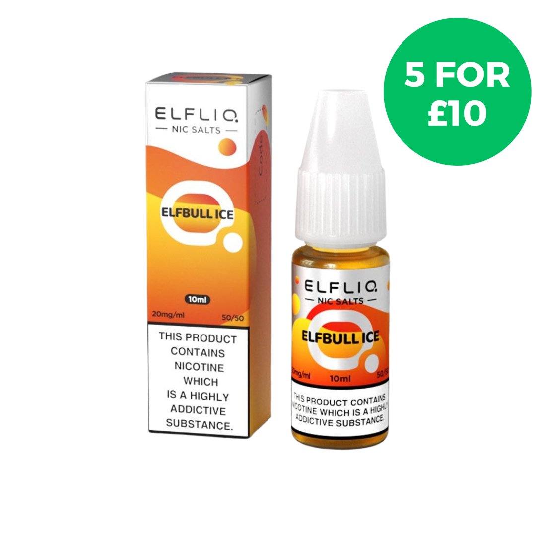 Elfbull Ice Elf Bar Elfliq Nic Salt E - Liquid - EUK