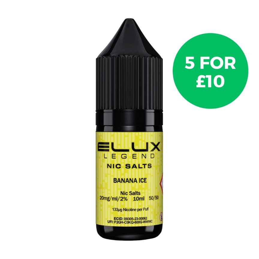 ELUX Legend Nic Salt Banana Ice - EUK