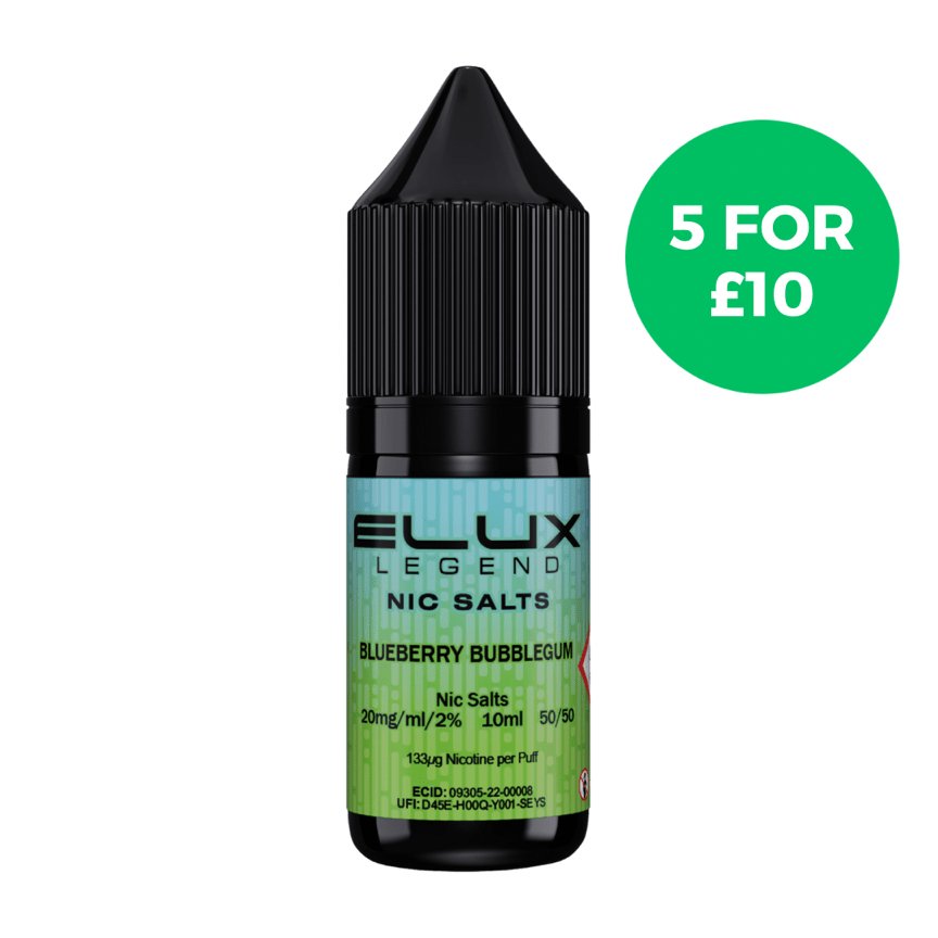 ELUX Legend Nic Salt Blueberry Bubblegum - EUK