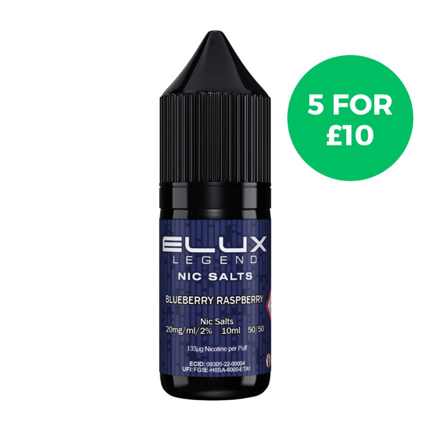 ELUX Legend Nic Salt Blueberry Raspberry - EUK