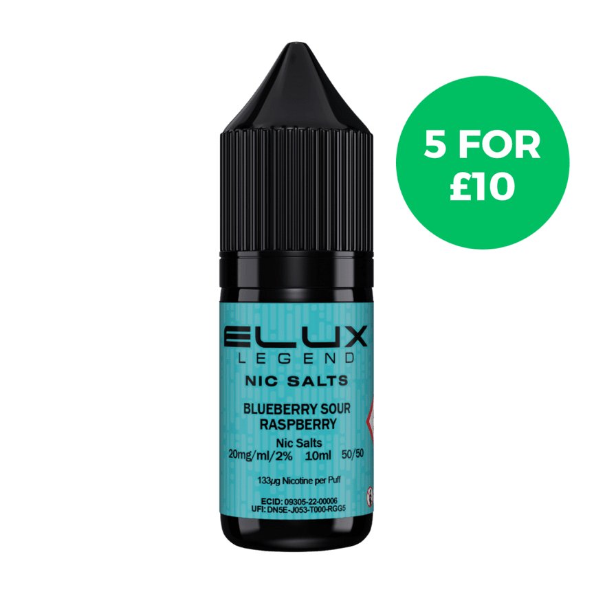 ELUX Legend Nic Salt Blueberry Sour Raspberry - EUK