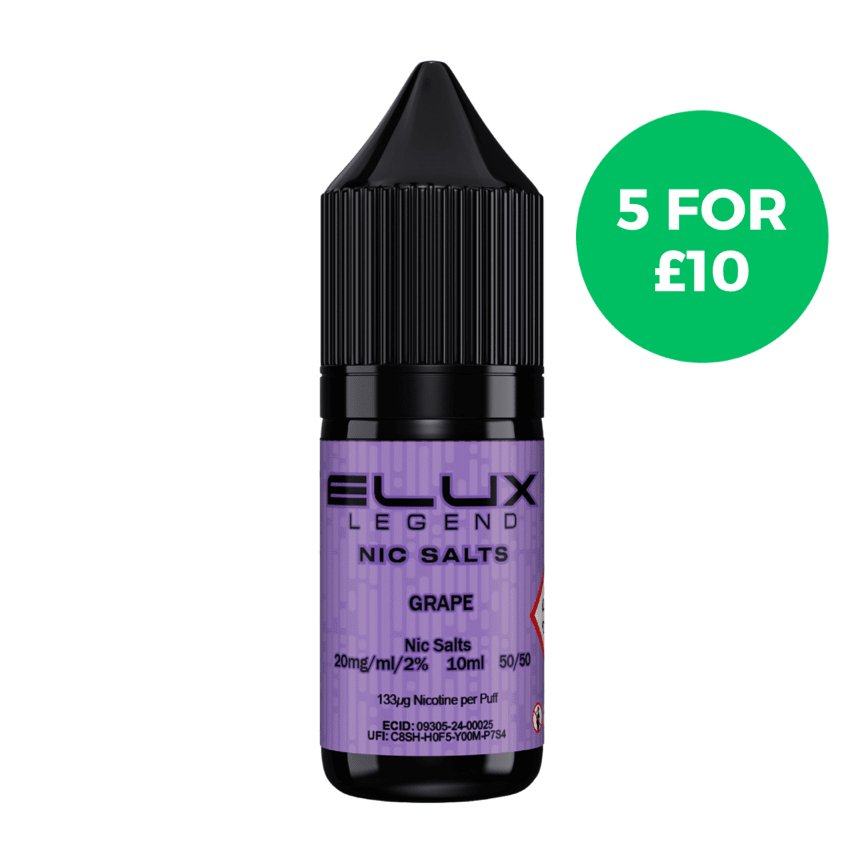 Elux Legend Nic salt Grape - EUK