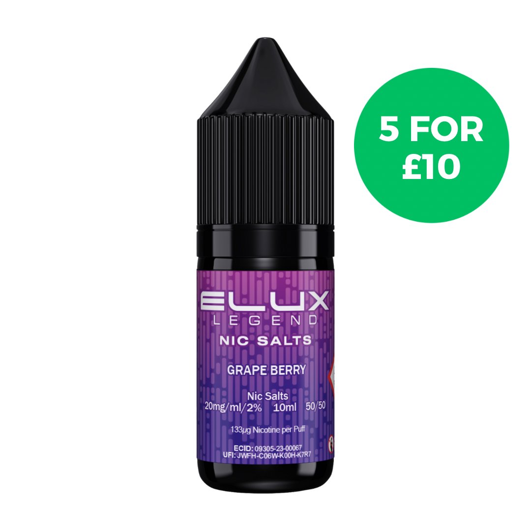 ELUX Legend Nic Salt Grape Berry - EUK