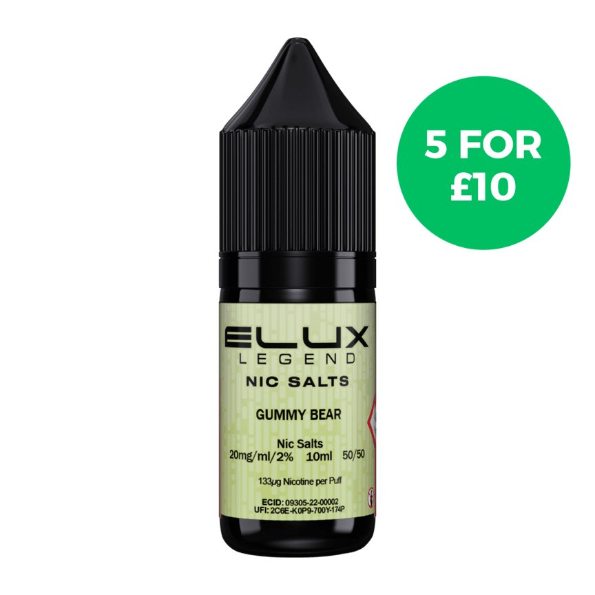 ELUX Legend Nic Salt Gummy Bear - EUK