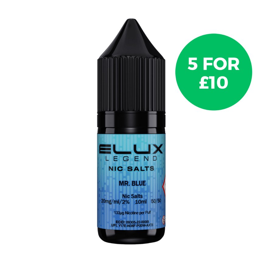 ELUX Legend Nic Salt Mr Blue - EUK