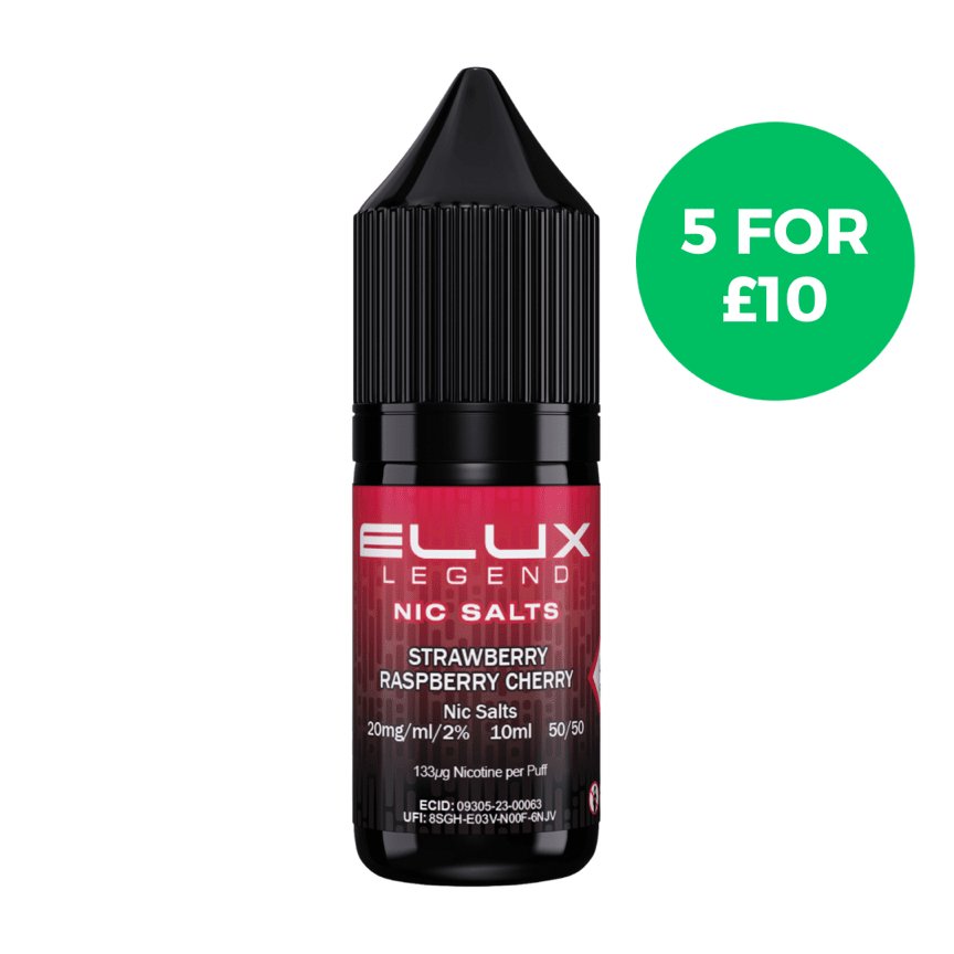 ELUX Legend Nic Salt Strawberry Raspberry Cherry - EUK