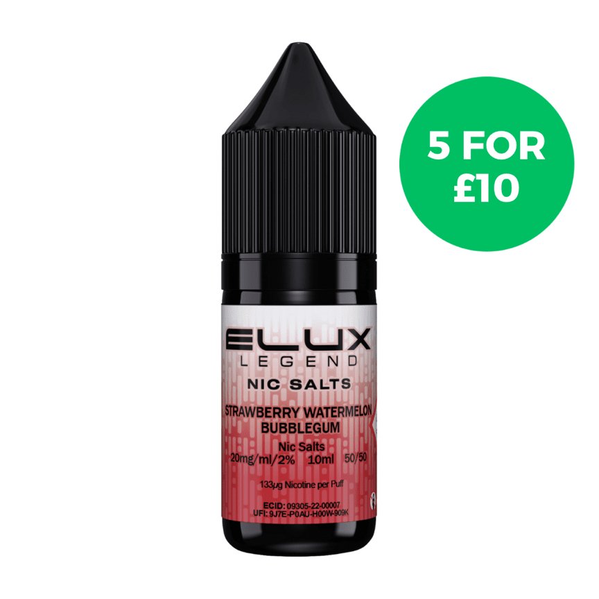 ELUX Legend Nic Salt Strawberry Watermelon Bubblegum - EUK