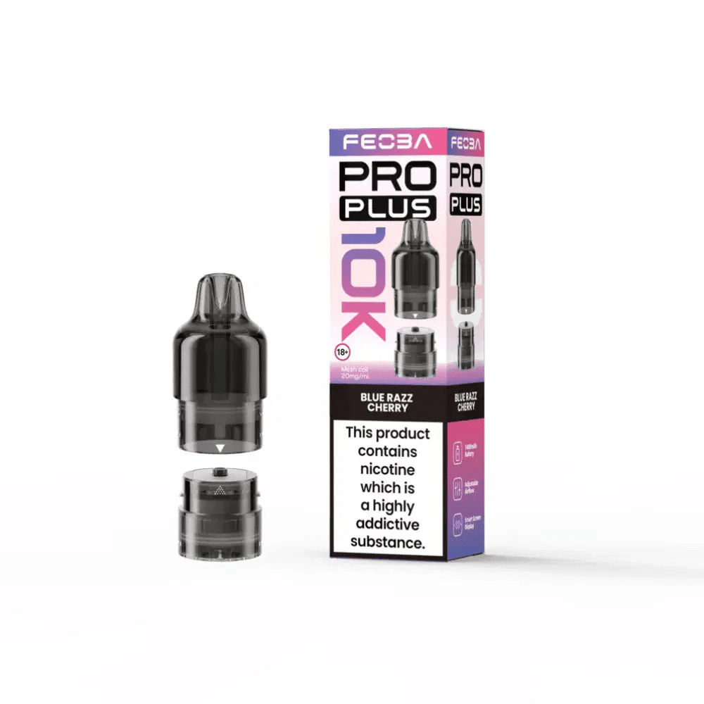Feoba Pro Plus 10K Refill Pod Blue Razz Cherry - EUK
