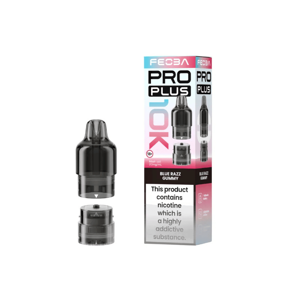 Feoba Pro Plus 10K Refill Pod Blue Razz Gummy - EUK