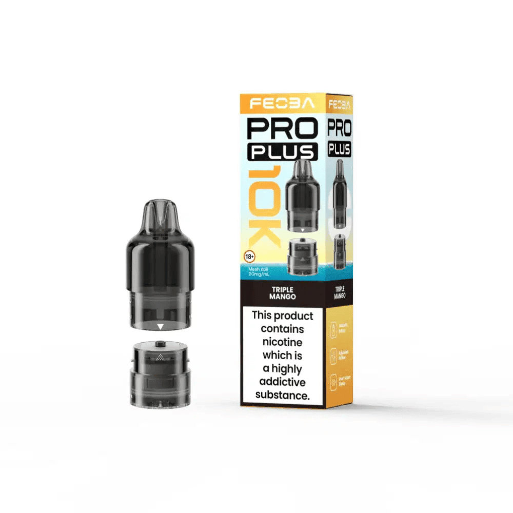 Feoba Pro Plus 10K Refill Pod Triple Mango - EUK