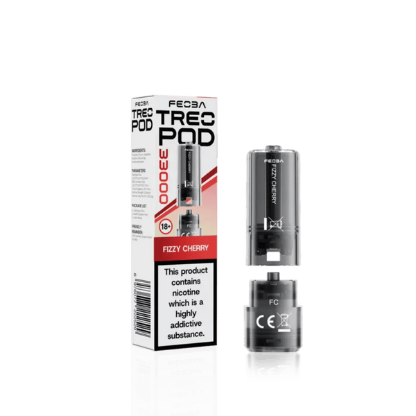 Feoba Treo 33000 Prefilled Pod Fizzy Cherry
