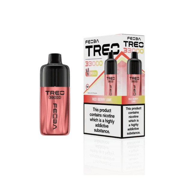 Feoba Treo 33000 Prefilled Pod Red Berry Lime