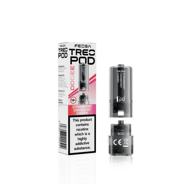 Feoba Treo 33000 Prefilled Pod Strawberry Cranberry Cherry