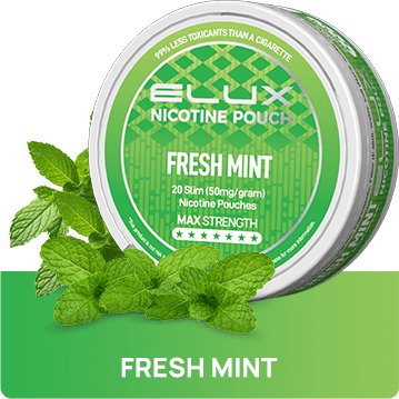 Fresh Mint Nicotine Pouches By Elux - EUK