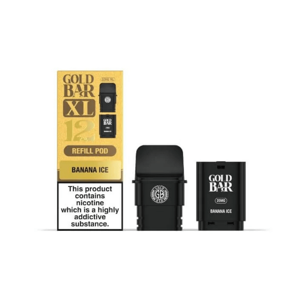 Gold Bar XL Prefilled Replacement Pod Banana Ice - EUK