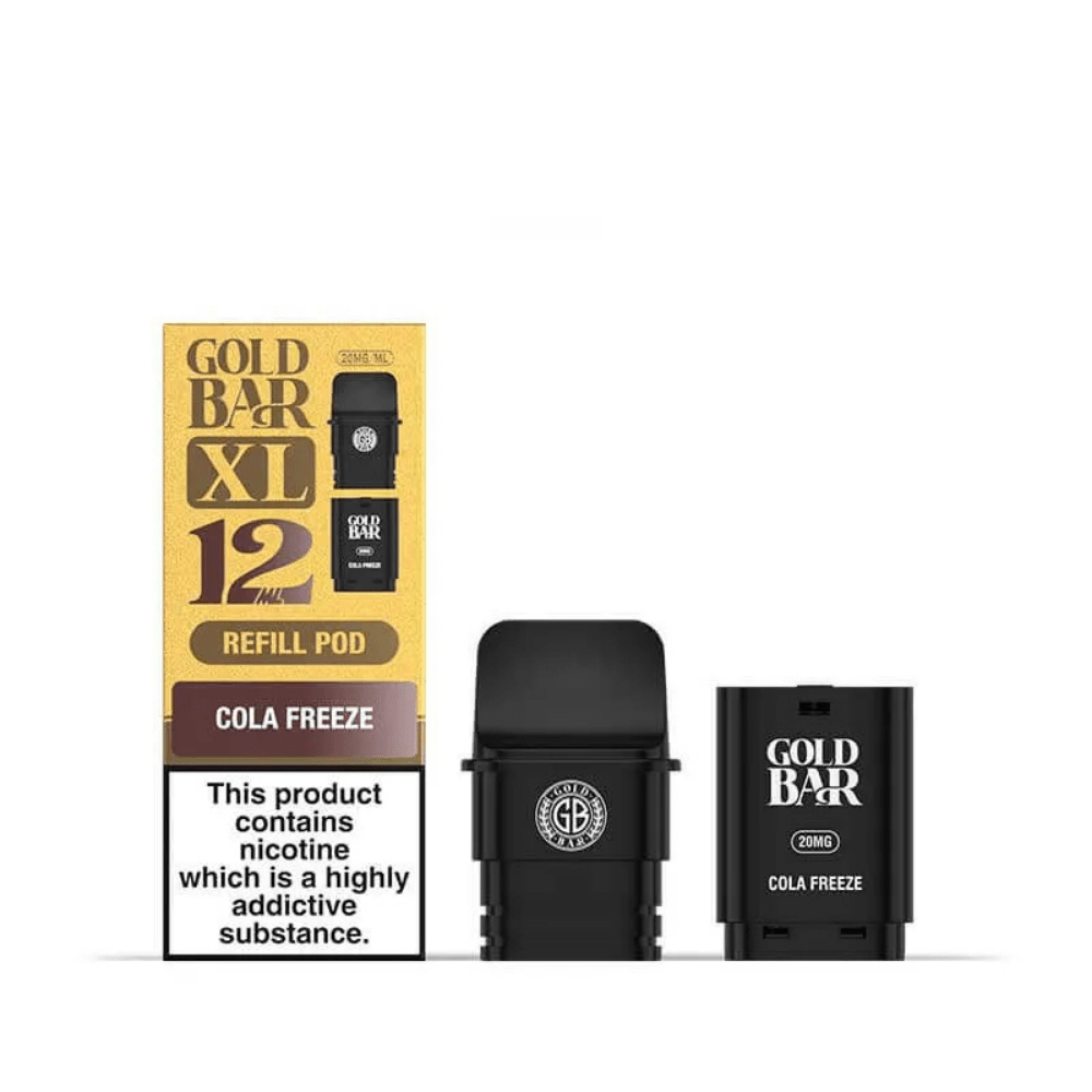 Gold Bar XL Prefilled Replacement Pod Cola Freeze - EUK